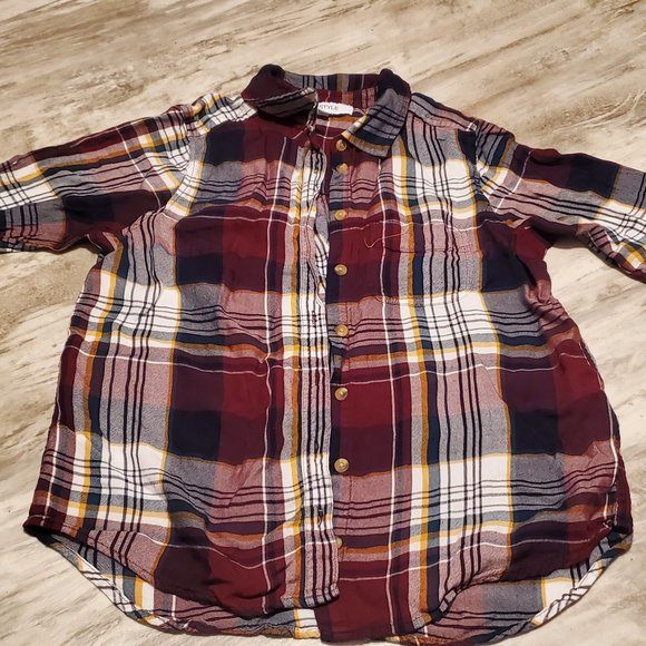 Plaid Button Up - Picture 1 of 6